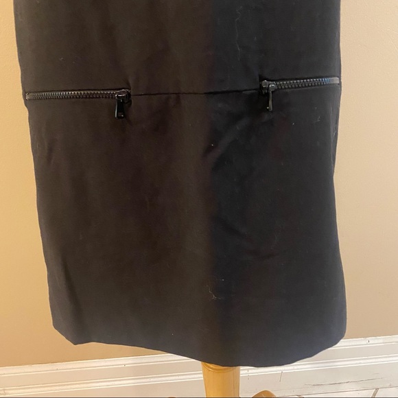 MOSCHINO Cheap and Cheap black wool shift dress - Picture 6 of 11